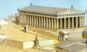 Самый знаменитый храм Греции — Парфенон, посвященный богине Афине-Девственнице Кто архитектор парфенона